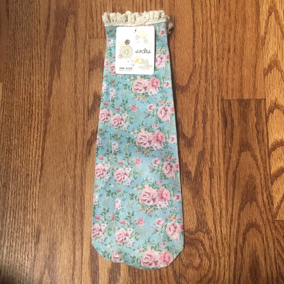 Francesca's Collections Accessories - Floral Socks